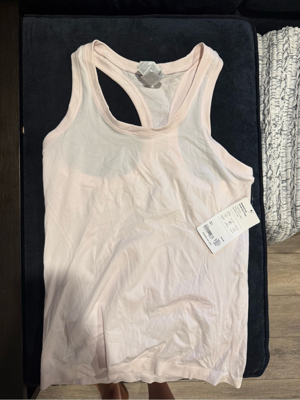 Athleta Pale Pink Racerback Tank Top NWT